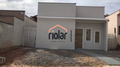Casa recem construida no bairro Jardim Mercedes.