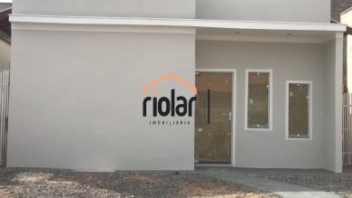 Casa recem construida no bairro Jardim Mercedes.